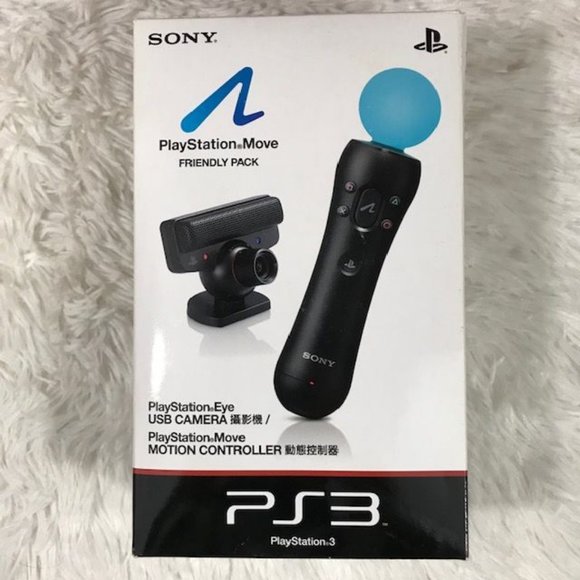 PS3 Move Friendly Pack w/Eye USB Camera & Motion Controller & Motion Control Set - Picture 2 of 12
